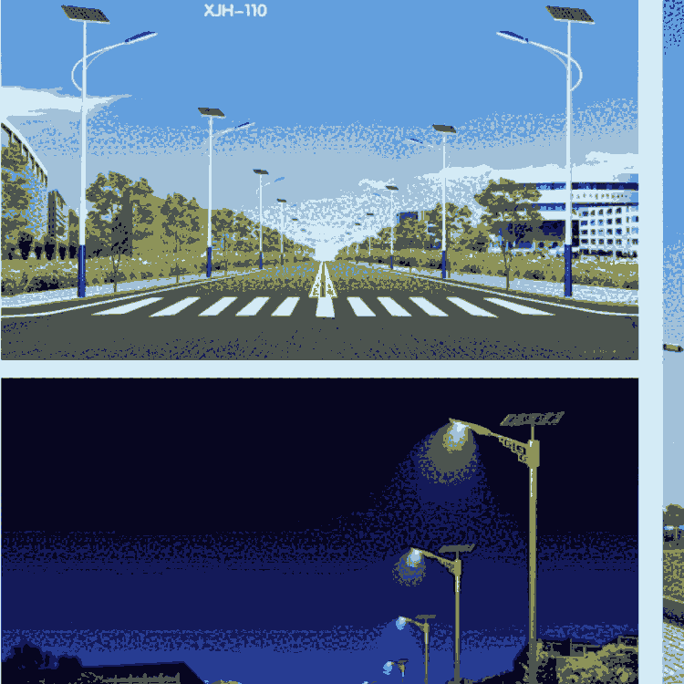 供應內蒙小市政太陽能路燈 廠家直銷內蒙美麗鄉村道路照明市電LED路燈
