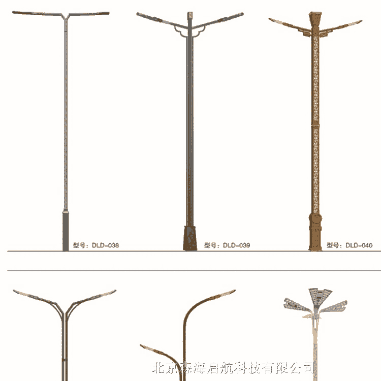 雙向車道LED路燈工程供應商 選森海啟航照明燈具供應商 值得信賴