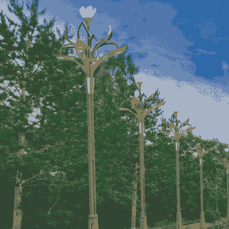 小區公園景觀LED路燈 供應商