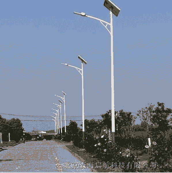 新農村建設6米7米8米太陽能路燈制造供應商 森海啟航