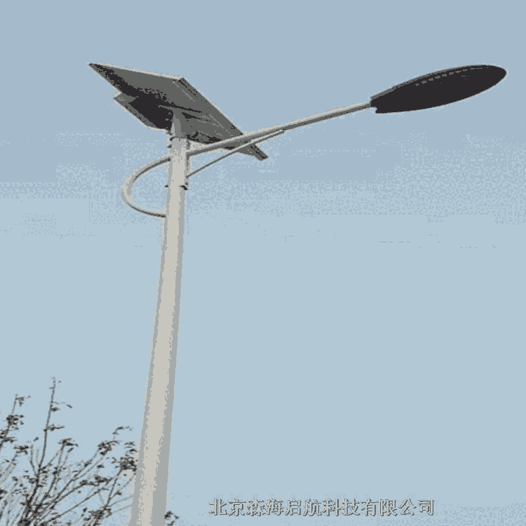 單臂太陽能路燈價格 60W單側道路太陽能路燈照明工程